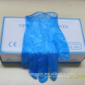 disposable household blue vinyl gloves